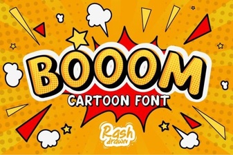 Booom Font: Bold Display Typography for Creative Design Projects