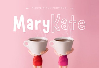 Marykate Font: Elegant Script for Creative Design Projects