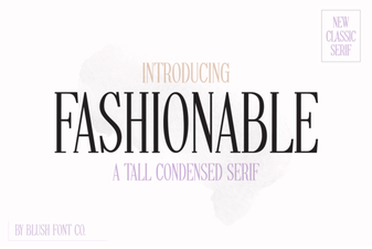 Fashionable Serif Fonts for Stylish Design Projects