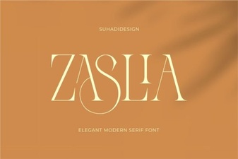 Zaslia Font – Elegant Serif Typeface for Modern Design